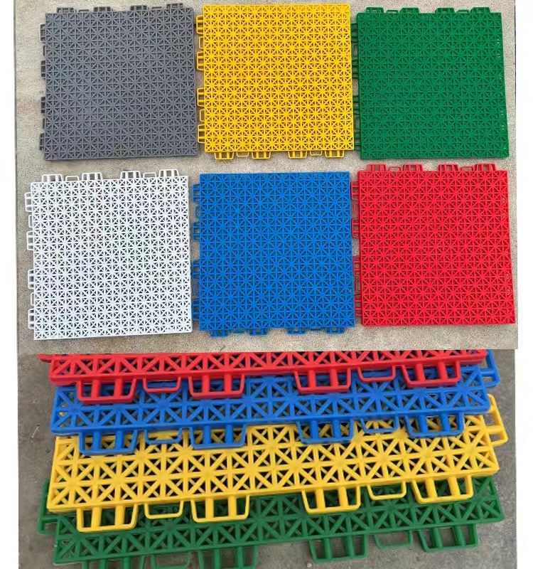 Suspended Interlocking Floors